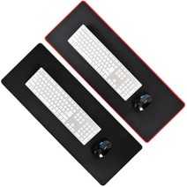 ITPLUS 게이밍 마우스 패드 장패드 게이밍 780x300x5mm, 테두리 레드, 1개