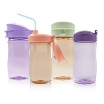 아이신아 어린이집 물병 트라이탄 초등 물통 350ml 3개, 스포츠물병 350ml 연보라 3개세트