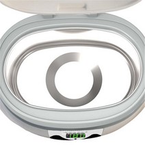JP-3800S 디지털 초음파 클리너 탱크 세척 바구니 쥬얼리 시계 치과용 청소 및 브래킷 0.6L 35W, 01 WHITE