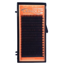 래쉬홀릭 다크브라운 C컬 속눈썹연장재료벨벳, 1통, 0.20-11mm