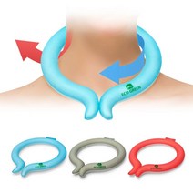 홈테 넥쿨러 넥쿨링튜브 목토시 쿨스카프 아이스넥밴드, 블루, 대용량