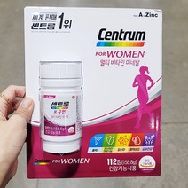 센트룸 센트룸 멀티비타민 코스트코 포우먼 112 CT, 단품