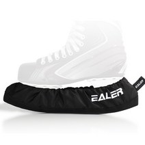 아이스하키복 아이스하키져지 Ealerl SKC200 아이스 스케이트 블레이드 커버 하키 피겨 및 용 가드 소커, 01 Black_01 S