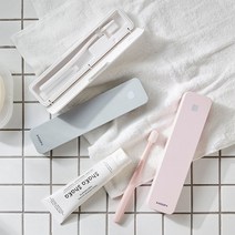 한샘(생활) 한샘 UV-C LED 휴대용 칫솔 살균기 무선 가정용 건조기 소독기 충전식 1인용, 화이트(HUS32H1)