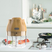 SEITESTU+무선 미니 전동 만능 다지기 250ml, 노란색250ml