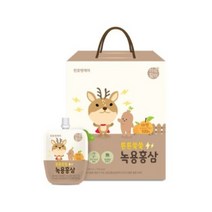 천호엔케어 튼튼쑥쑥 어린이 녹용홍삼즙, 1개, 40ml