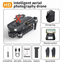 T8 드론 UAV 3 축 짐벌 8K 고화질 항공 사진 긴 내구성 GPS 자동 귀환 리모컨 항공기, 8K Black