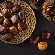 솔루미에스테 / 군밤용 칼집 공주밤 1kg, 솔루미에스테 / 군밤용 칼집 공_특대1kg