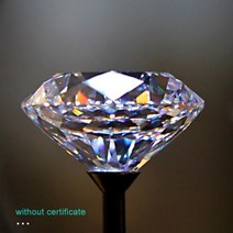 노브 스핀 moissanite 돌 3mm 10ct d 컬러 vvs1 원형 컷 실험실 성장 다이아몬드 gra 인증서 보석 도매, 증명서 없이, d-12mm 6ct