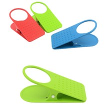 책상 집게식 컵홀더 아이스컵 텀블러 종이컵 컵 받침 카페컵 만들기 캔홀더 커피 받침대 휴대용 사무실 1p