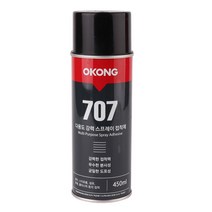 HY_오공707스프레이접착제450ml, 1개