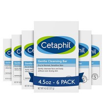 [Cetaphil] 세타필 비누 클렌징 바 127g 6개 팩