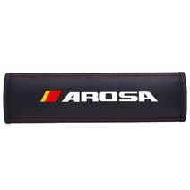 벨트 커버 좌석 가죽 시트 커버 어깨 보호 스트랩 패드 이비자 쿠프라 아로나 Ateca 코르도바 엑세오 미이, 04 Arosa