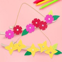 봄동산 가랜드, 2.핑크 꽃, 합포장