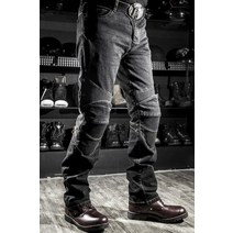 SSPEC 오토바이 빈티지 데님 재킷 남성 후드 재킷 Veste Moto 승마 오토바이, XL, PK-717 블랙