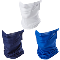 스포츠용 등산 낚시 여름 운동용 마스크 안면 기능성 냉감 버프, 화이트