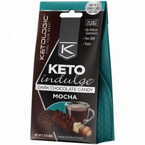 케토Logic 케토 Expose 다크 초콜릿 캔디 Mocha 3.3 Oz