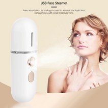 얼굴스팀기 건조 피부 보습 관리 얼굴 기화기 스프레이 모이스처 라이저 가습기 미용 USB 증기선 오일 제, 한개옵션0