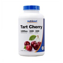 Nutricost 뉴트리코스트 타트 체리 3000mg 240캡슐, 1개