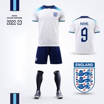 2022 잉글랜드 축구 유니폼 축구복세트 케인 체육대회 반티 반팔 긴팔 제작