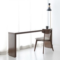 마켓비 FIKK 콘솔 테이블 다용도 책상 160x36cm, 브라운 6907.4257
