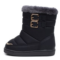 큐피드슈즈 어린이 키즈 패딩 방한 아동부츠 DA819