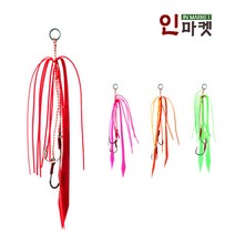 스커트훅리본 자작루어 타이 스커트 훅세트 타이라바, 스커트훅리본 스트레이트그린