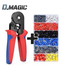 펜홀단자 압착기+펜홀단자 1900PCS 페놀 페롤 단자 압착툴, 펜홀압착기+펜홀단자1900PCS