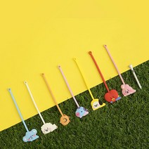 비티21 골프 BT21 BABY Golf 티홀더세트 7종, 타타_티홀더세트, 선택완료