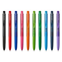 유니볼 시그노 노크식 볼펜 UMN-155 (0.28~0.38mm), 라이트블루(8), 0.38mm