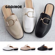 갓슈 GODSHOE (국내산) 길드링 블로퍼 구두슬리퍼 플랫슈즈 여성구두