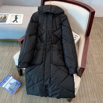 패딩 여중 롱 무릎 도톰 기모 겨울 코트