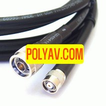 [미국TMS사] LMR400 N형(숫)-TNC역심형(숫) 케이블-15M, 상세내용표시
