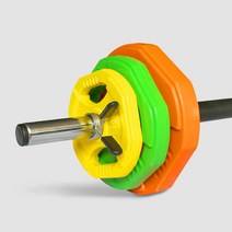 바벨 원판 세트 홈트 여성 20kg 패키지 가정용 역기, 패키지  20kg (바벨 포함)