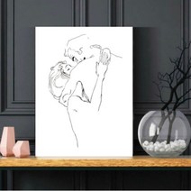 아트버프 유화 수작업 - 연인 구스타프 클림트 그림 액자 거실 인테리어 핸드메이드 집들이 친구 생일 크리스마스 연말 새해 선물