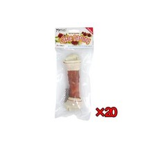 단백질함유 비숑 치킨뼈다귀껌 20개 쫄깃식감 훈련