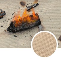 (moodoo) 캠핑 화로 세이프 방염매트 100X100cm _ 20230320EA, 쿠팡 본상품선택