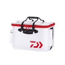다이와 키퍼바캉 FD45(KSA) 화이트/레드 밑밥통, 화이트 레드