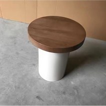 대리석 북유럽 진열대 테이블 백화점 매장 전시 선반 우드 인테리어, a.지름35x높이45둥근의자4pcs