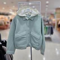 에꼴리에 후드 착탈네오프렌 컬러 자켓23A5551