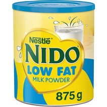Nestle Nido Low Fat Milk Powder 네슬레 니도 저지방 밀크 파우더 분말 탈지 분유 875g, 1개
