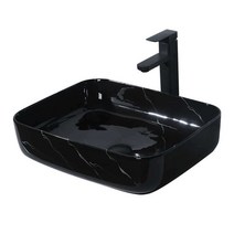 대리석 탑볼 세면대 세면볼 카페 인테리어 건식 모던, D형 수도꼭지 세트