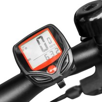 GPS 자전거 속도계 방수 디지털 디스플레이 주행 거리계 사이클링 유선 스톱워치, 검은색