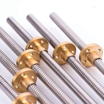 3D프린터 CNC 3D 프린터 리드 나사 8mm 1mm THSL3008D 사다리꼴 Length1001000mm, 300mm+Pitch 2mm Lead 2mm