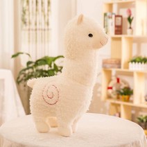 엄청 큰 인형 알파카 쿠션 애착 강아지 무릎 배게 재우는 생일 윌슨 이케아 나혼자산다 동물 초 대형 독신 잠만, D, 28cm