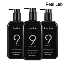 리얼랩 나인 올인원, 300ml, 3개