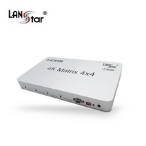 랜스타 LS-HMS404 4K HDMI 매트릭스 4:4