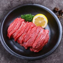 한우1++(9)등급 상위1% 투뿔 마블넘버9 꽃등심 채끝 안심 갈비살 부채살 육회 불고기, 1개, 09_육사시미200g