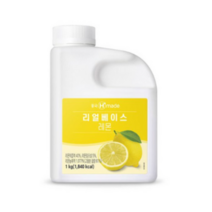 흥국 리얼베이스 레몬 1kg (냉장), 3개