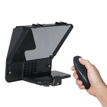 프롬프터 프롬포터 촬영 대본 자막 원고 모니터 유튜브 스크린 중계 스마트폰 dslr 카메라 텔레 전화 홀더 포함 비디오 녹화 라이브 스트리밍용 리모콘--msS